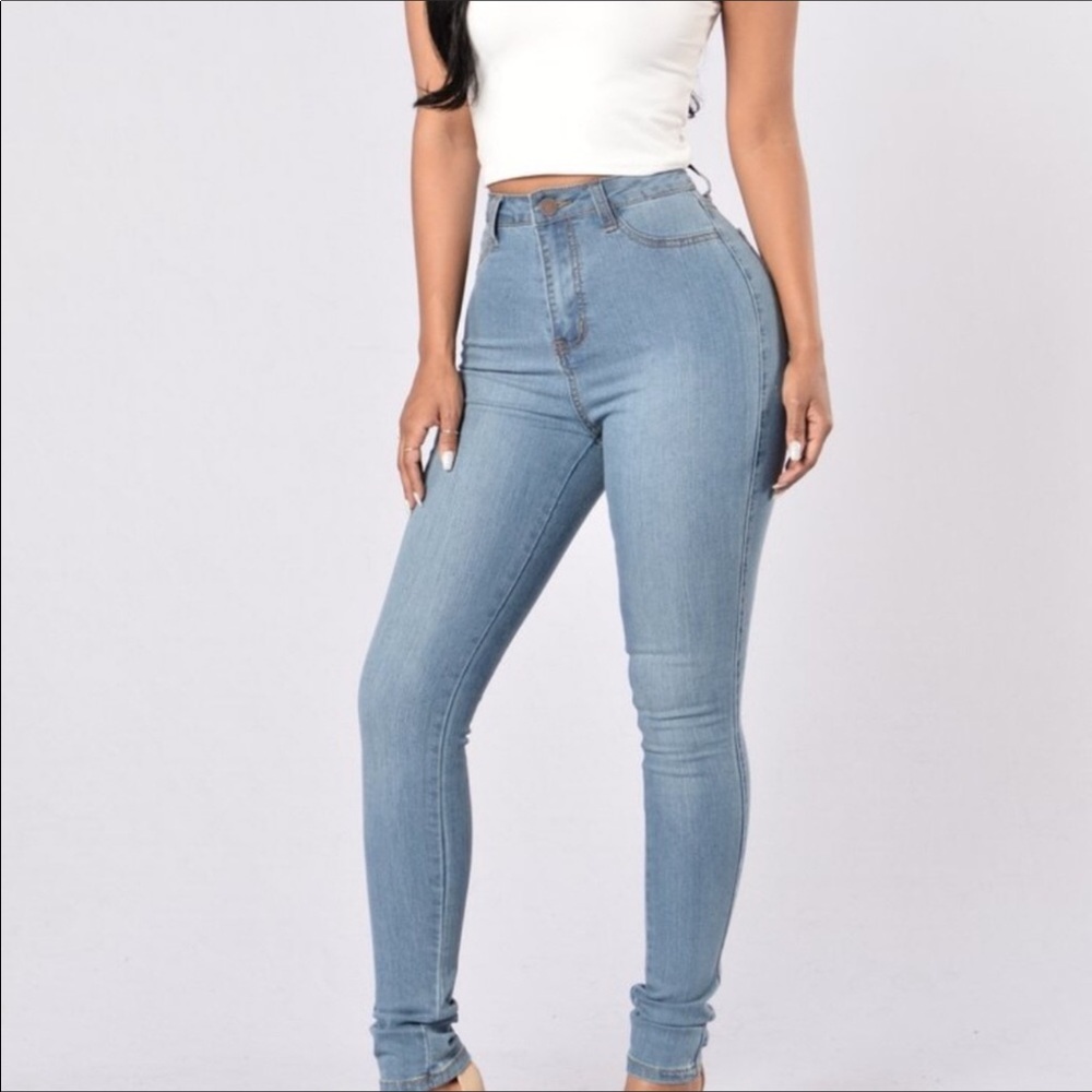 “Klum” High Waist Skinny Jeans